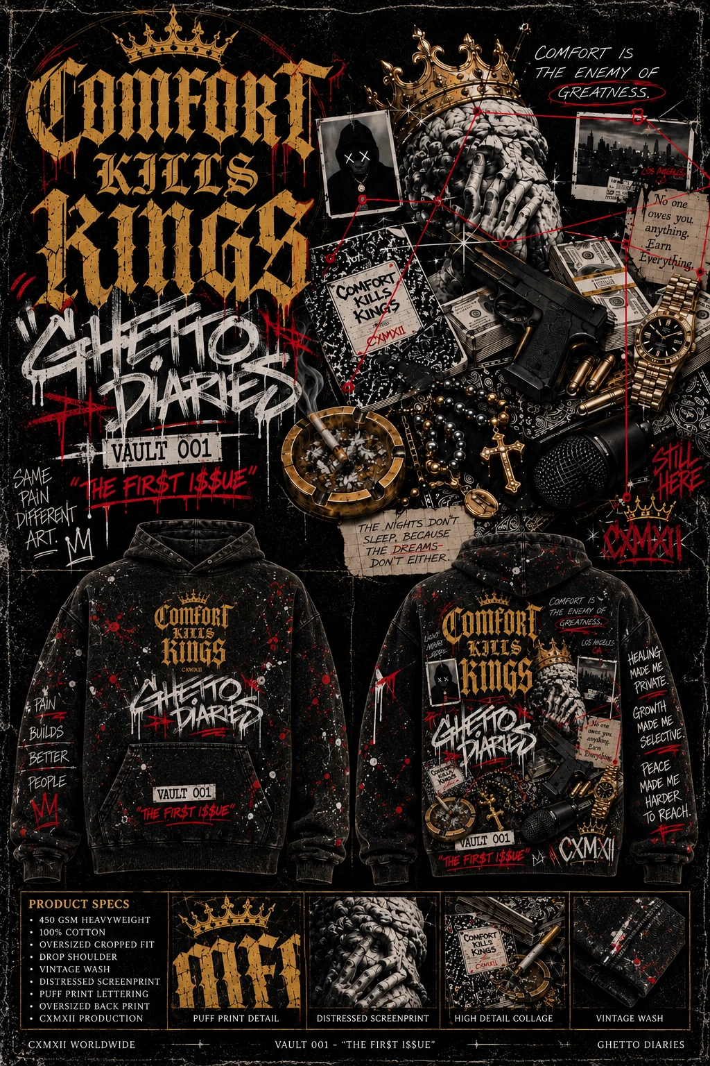 Ghetto Diaries Hoodie